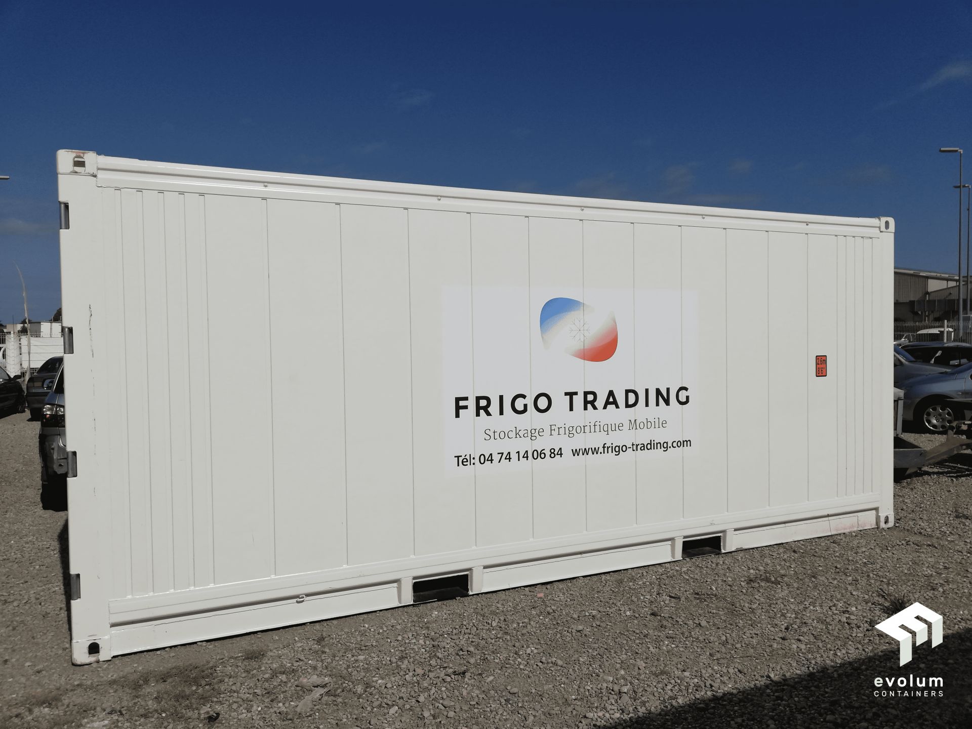 Container frigorifique 45 pieds en location, solution adéquate pour vos besoins de stockage alimentaire ou non alimentaire sous température dirigée (froid positif ou négatif) - REEFER_0