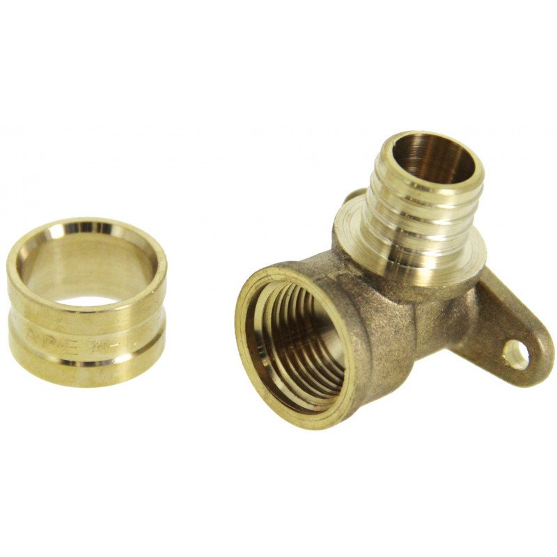 COUDE AVEC BASE DE FIXATION D20 1/2'' - SOMATHERM - 2318-20-15
