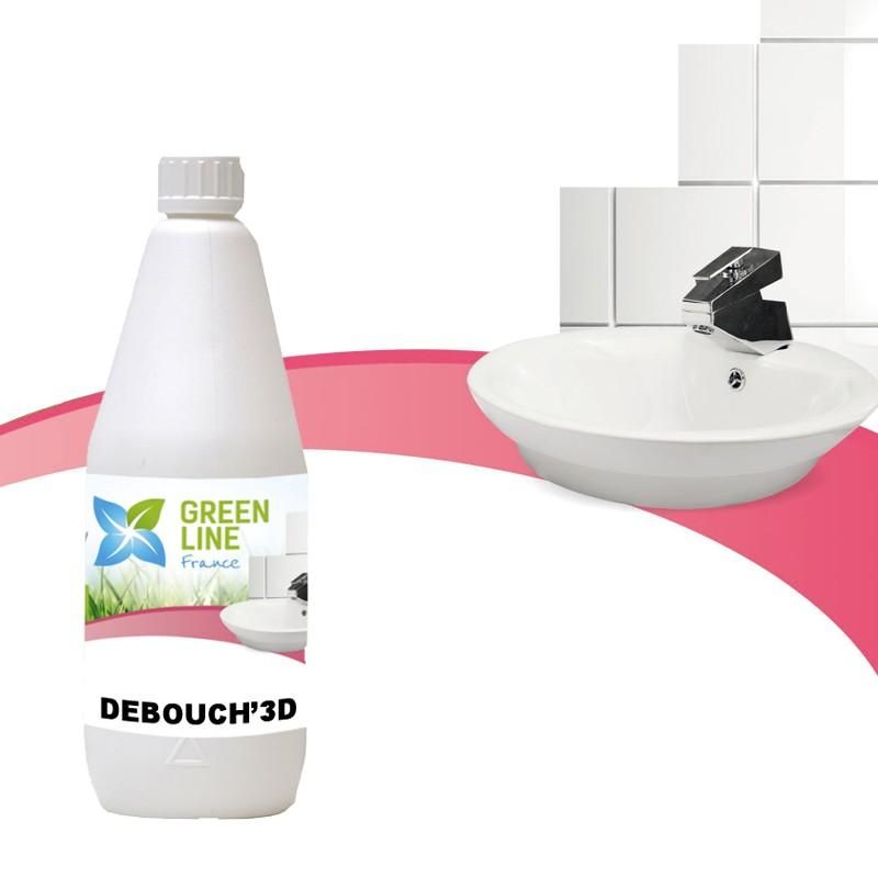 Débouch'3D - Référence SAN-DEB3D/1 - Déboucheur professionnel surpuissant respectueux des canalisations_0