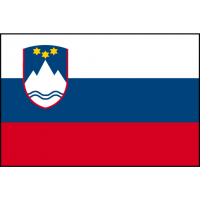 DRAPEAU SLOVÉNIE : DIMENSIONS - 40 X 60 CM