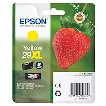 EPSON 29XL CARTOUCHE HAUTE CAPACITÉ JAUNE POUR IMPRIMANTE JET D'ENCRE