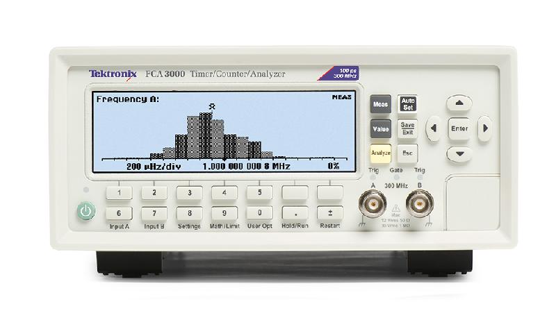 FCA3003 - Compteur / Fréquencemètre 300 MHz / 100 ps avec 1 voie 3 GHz - Marque Tektronix_0