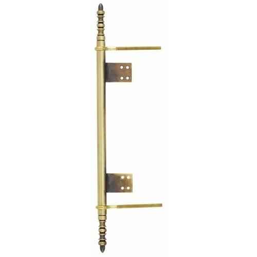 FICHE À LACETS MASSIVE À LAMES EN ACIER VIEUX LAITON - DIAMÈTRE 13 MM - HAUTEUR 452 MM DUBOIS