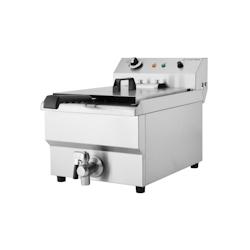 Friteuse professionnelle à poser 13 L - 1 panier - 3 kW - EF131V - 5298173303720_0