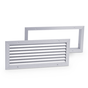 Grille de transfert mural en aluminium anodisé sans cadre - HGETA2A400X200 - 400x200 mm_0
