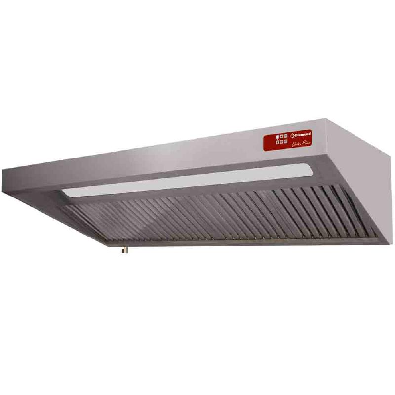 Hotte complète prêt a brancher 2500 x 900 monophasé coffret électri... - PCSL2509-VTB_0