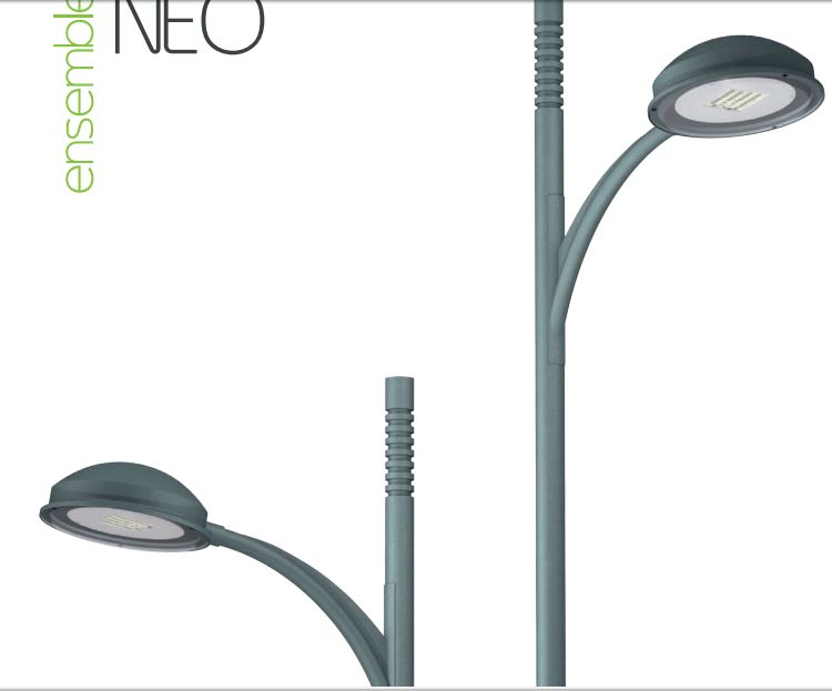 Lampadaire urbain néo / led / en aluminium thermolaqué / 6.6 m_1