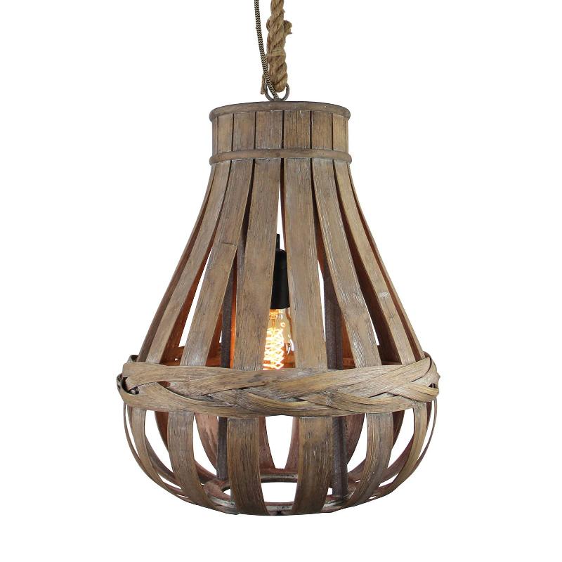LINDBY HARUNO SUSPENSION EN ROTIN, 33 CM