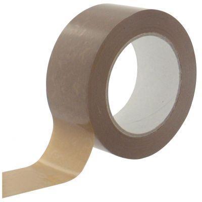 Lot de 6 rouleaux adhésif PVC havane - 50mm x 100m - Fabricant FOURNISSEUR NC - Référence 42564_0