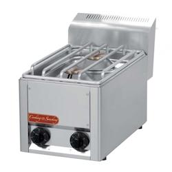 Materiel chr pro Réchaud Gaz à Poser 2 Feux Vifs - 9 kW - 0685071904770_0