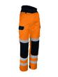 Pantalon de travail haute visibilité - Coton/polyester 280 g/m2 - Bandes rétro-réfléchissantes - Normes EN ISO 13688 et EN ISO 20471_0