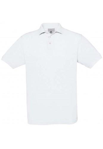 Polo de travail blanc - Manches courtes - 100% coton - Référence CGSAF-blanc_0
