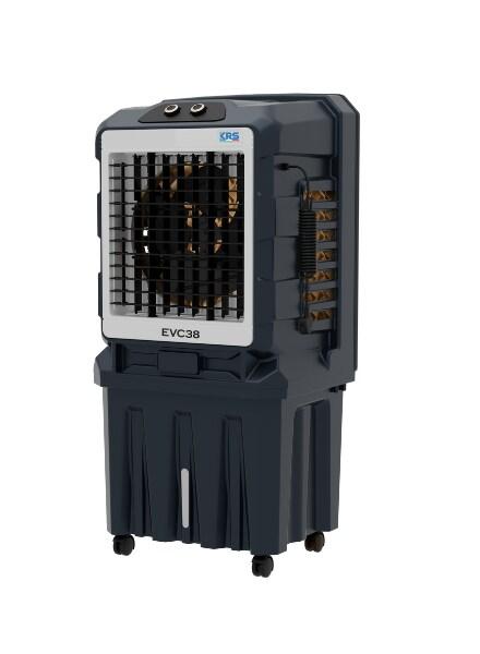 Refroidisseur évaporatif portable KRS EVC38 en plastique 3 800 m³/h  585 x 440 x 1 200  180 l noir - noir plastique EVC38_0