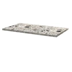 Restootab - Plateau 110x70 decor terrazzo cepp - gris Bois manufacturé PL-11070M-CEPP_0