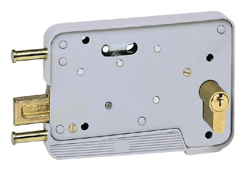 Serrure en applique réversible garage 301 pêne levant gris - TIRARD - ea571301 - 216561_0