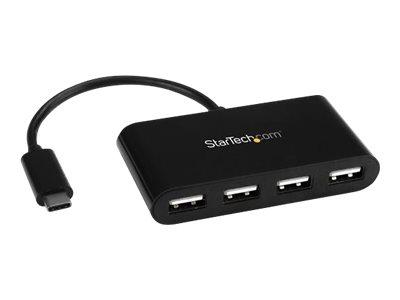 STARTECH.COM HUB USB-C 4 PORTS - MINI-HUB - CONCENTRATEUR USB TYPE-C - USB C VERS 4X USB-A - USB 2.0 - CONCENTRATEUR (HUB) - 4 PORTS