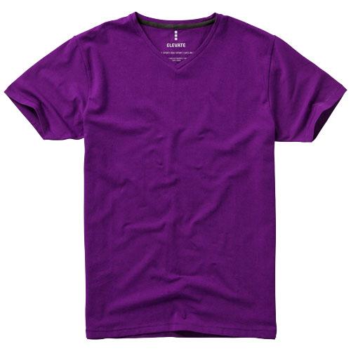 T-shirt bio manches courtes pour homme Kawartha - col V - 95% coton biologique ringspun - 200 g/m²_0
