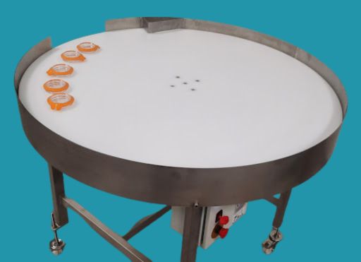 Table  tournante motorisée diamètre : jusqu'à 1200 mm_0