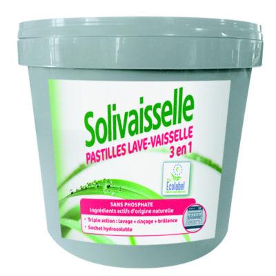 Tablettes lave-vaisselle cycle long écolo Solivaisselle, seau de 150_0