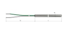Thermocouple tubulaire - Sortie fils - Types multiples disponibles - TT00_0