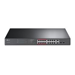 TPLINK tp-link tl-sl1218mp switch 16p 10/100 poe+192w 2 giga 2 spf - tl-sl1218mp_0