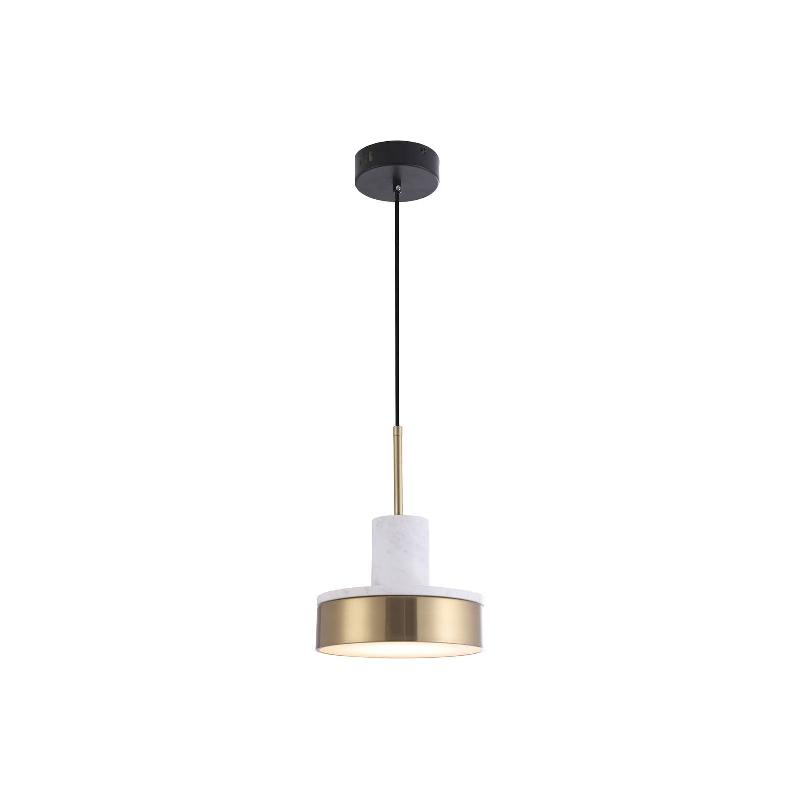 VIOKEF SUSPENSION LED LITHOS, OR/BLANC
