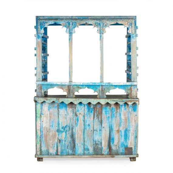 00119001000783 - meuble présentoir en bois - Francisco Segarra - style vintage - 135x84xh190cm_0