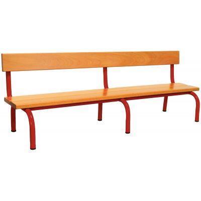 Banc avec dossier L160cm T3 - Fabricant LNR Mobiliers - Référence 304 T3R_0