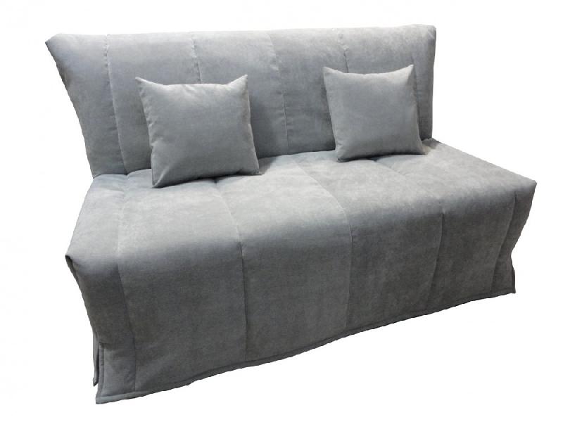 Canapé BZ convertible FLO gris clair 160x200 cm - Matelas Confort Bultex inclus_0