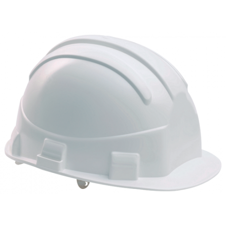 Casque de chantier blanc OPAL - garniture frontale - EARLINE | 65160_0