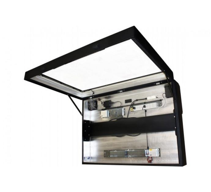 Chauffage 200W avec thermostat - Compatible tous caissons pour écrans - Référence 181287_0