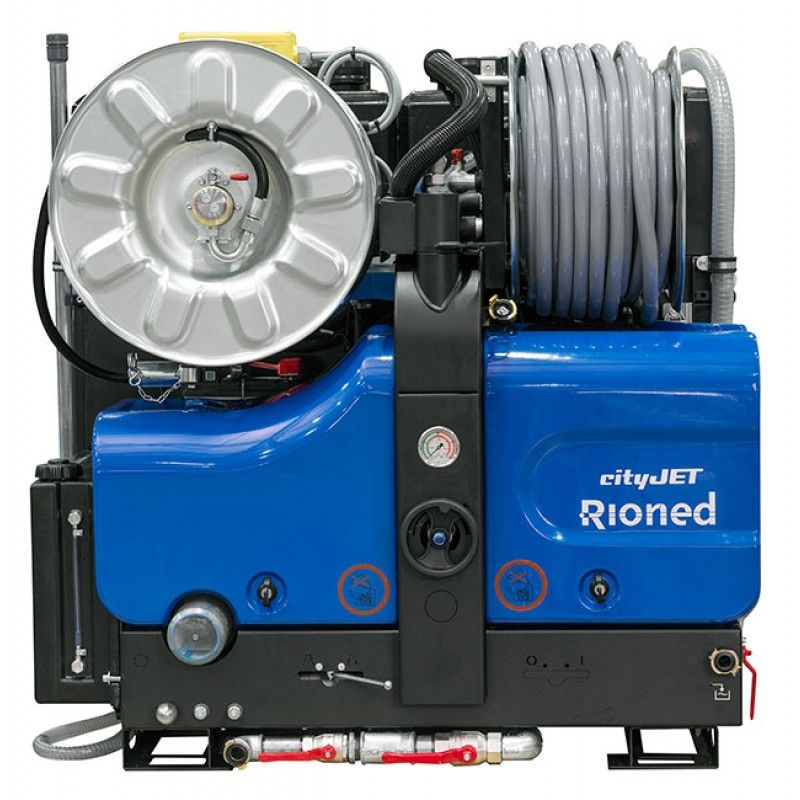CityJet - Hydrocureur haute pression Rioned - Dimensions compactes 1335 x 1240 x 1195 mm - Réf. 21255000000_0
