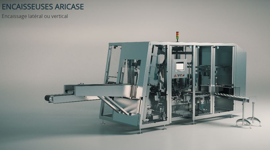 Encaisseuse latéral ou vertical pour produits alimentaires - aricase_0