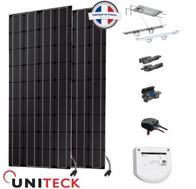 Kit solaire 200w 12v nautisme mppt uniteck_0