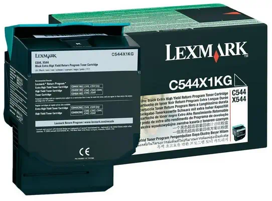 LEXMARK C544, X544 cartouche de toner noir très haute_0