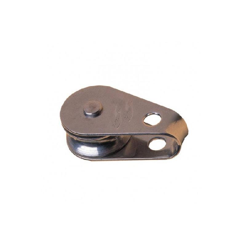 Mini poulie simple à œil réa inox 316 - cordage 5 mm - nautisme - réf. MPI_0