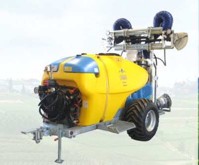 Pulvérisateur de vigne tracté - CHARENTE JUNIOR (M612) - Cuve de 800L à 2000L, turbine double aspiration et rampe hydraulique extensible_0