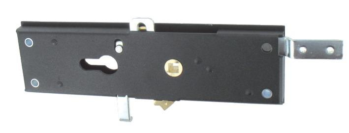 Serrure pour porte sectionnelle pêne 450mm noir - TIRARD - es192304 - 585395_0
