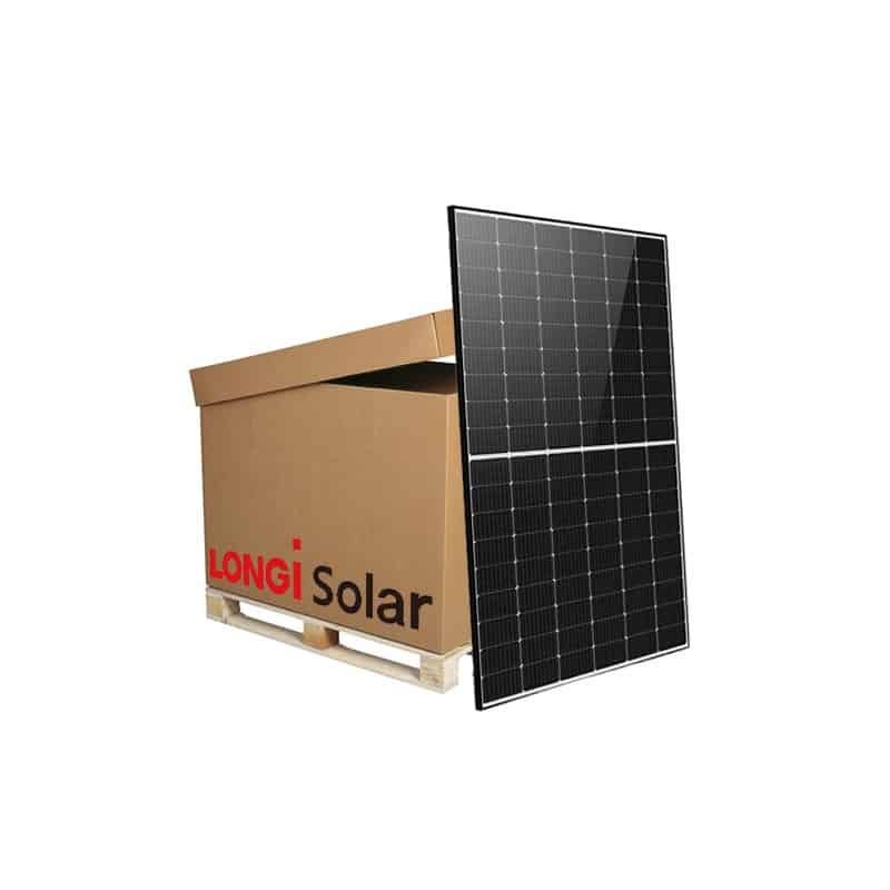 36x panneau solaire 410W monocristallin 24V HC - Technologie demi-cellule LONGi Solar - Haute efficacité 19,8% - IP68_0