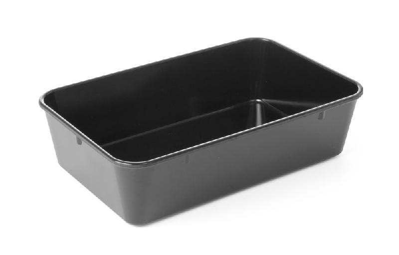 Bac à viande en mélamine noir 300x190x80 mm - Waca 1452 - Référence 568507_0