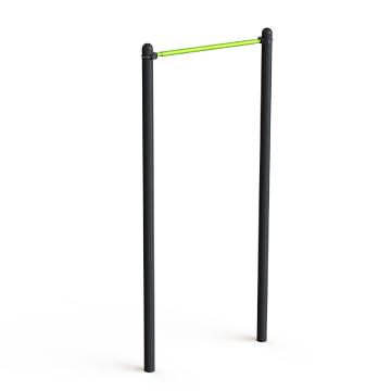 Barre fixe 13 PS - Appareil de fitness de plein air - Hauteur 2,40 m et longueur 1,10 m_0