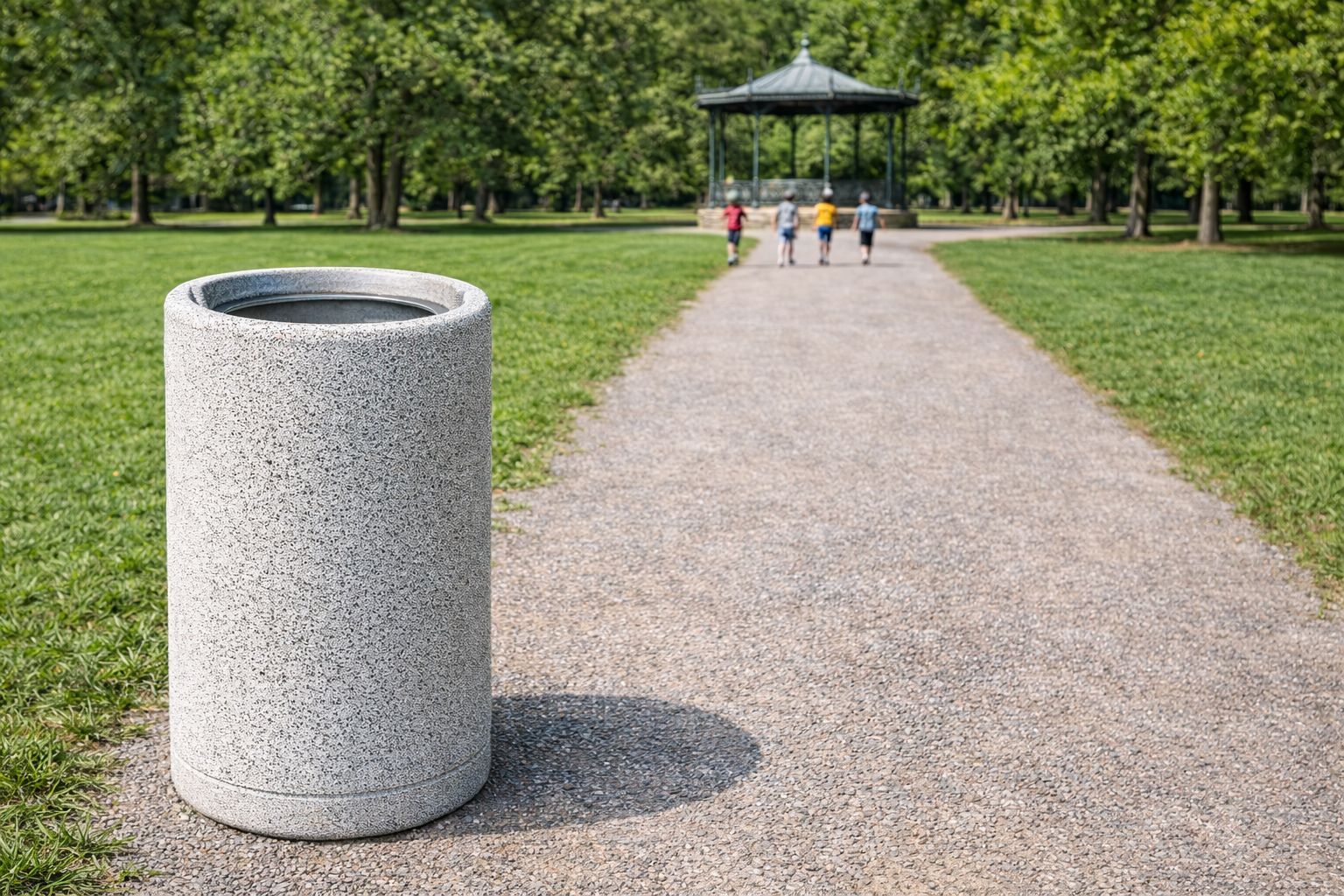 Borne de propreté en béton - article 766 - résistante aux conditions marines et climatiques_1