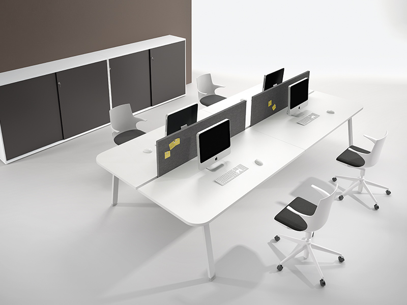 Bureau open space 4 personnes