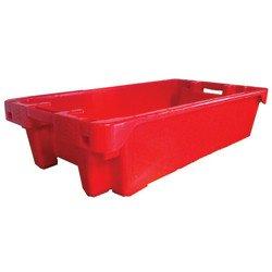Caisse gerbable emboîtable - 35 litres - polyéthylène vierge - contact alimentaire_0