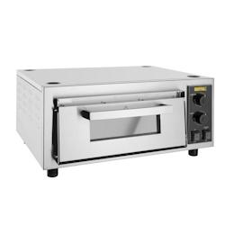 Four à pizza électrique avec pierre - 1 pizza Ø 40cm | Buffalo - CJ373 longueur 630 mm - 5050984605987_0