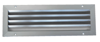 Grille de ventilation de transfert anti-vue en aluminium anodisé - SG-ALU - Débit d'air 40 à 1500 m3/h_0