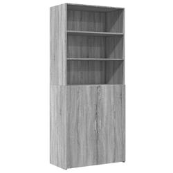 Helloshop26 - Buffet bahut commode armoire meuble de rangement organisateur cuisine salle de séjour salon haut sonoma 80 x 42,5 x 02_0035634 - 300021_0