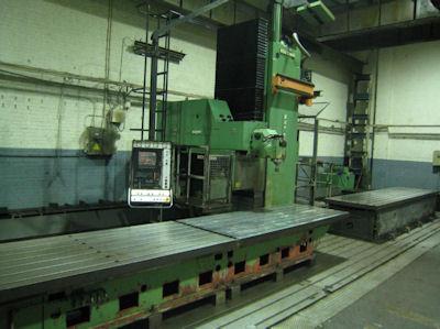 Fraiseuse ZAYER KCU 12000 - CNC Heidenhain TNC 415 - Course X 12 000 mm - Tête universelle verticale indexée_0