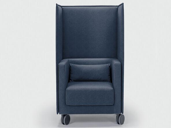 Fauteuil Cruise Screen sur roulettes effet acoustique_0