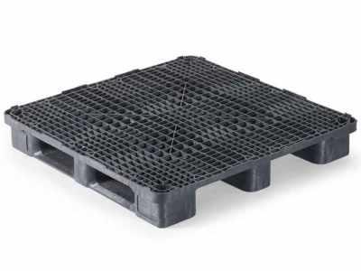 Palette  plastique  1200 X 1200, 3 semelles - CUQP1212HP3RR_0